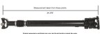Cardone 65-9870 Drive Shaft - Front - view 1