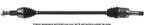 Cardone 66-1588 CV Axle Assembly - Rear Left - view 1