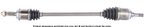 Cardone 66-4347 CV Axle Assembly - Rear Left - view 1