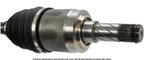 Cardone 66-9778 CV Axle Assembly - Rear Left or Rear Right - view 3