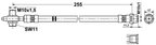 ATE 331234 Brake Hydraulic Hose - Rear Right - view 3
