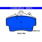 ATE 604814 Disc Brake Pad Set - Front - view 1