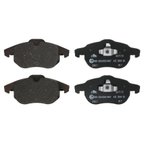 ATE 607172 Disc Brake Pad Set - Front - view 1