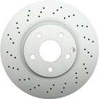ATE SP32115 Disc Brake Rotor - Front - view 2