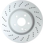 ATE SP32168 Disc Brake Rotor - Front - view 1