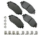 Akebono ACT2076 Disc Brake Pad Set - Front - view 1