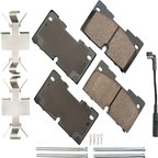 Akebono ACT2173 Disc Brake Pad Set - Front - view 1