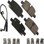 Akebono ACT2174 Disc Brake Pad Set - Rear - view 1