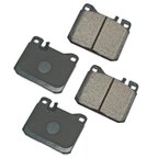 Akebono EUR1072 Disc Brake Pad Set - Front - view 1