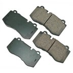 Akebono EUR1223 Disc Brake Pad Set - Front - view 1