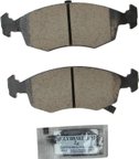 Akebono EUR1568 Disc Brake Pad Set - Front - view 2
