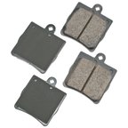 Akebono EUR779 Disc Brake Pad Set - Rear - view 1