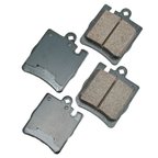 Akebono EUR873 Disc Brake Pad Set - Rear - view 1
