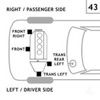 Anchor 2873 Manual Transmission Mount - Left - view 8