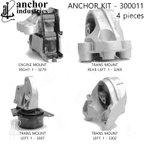 Anchor 300011 Engine Mount Kit - view 2