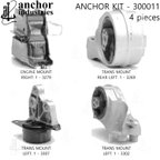 Anchor 300011 Engine Mount Kit - view 3