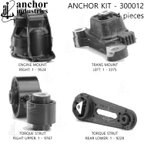 Anchor 300012 Engine Mount Kit - view 2