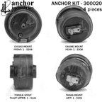 Anchor 300020 Engine Mount Kit - view 2