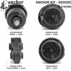 Anchor 300020 Engine Mount Kit - view 3