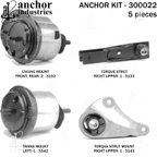 Anchor 300022 Engine Mount Kit - view 4