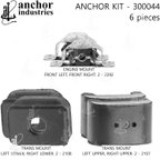 Anchor 300044 Engine Mount Kit - view 4