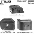 Anchor 300046 Engine Mount Kit - view 4