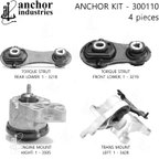 Anchor 300110 Engine Mount Kit - view 1