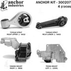 Anchor 300207 Engine Mount Kit - view 4