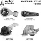 Anchor 300207 Engine Mount Kit - view 1