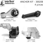 Anchor 300208 Engine Mount Kit - view 4