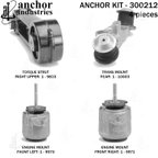 Anchor 300212 Engine Mount Kit - view 2