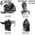 Anchor 300221 Engine Mount Kit - view 2
