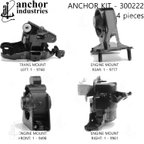 Anchor 300222 Engine Mount Kit - view 2