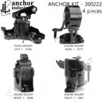 Anchor 300222 Engine Mount Kit - view 3