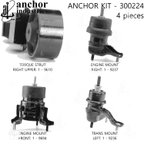 Anchor 300224 Engine Mount Kit - view 3