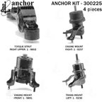 Anchor 300225 Engine Mount Kit - view 2