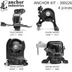 Anchor 300226 Engine Mount Kit - view 1