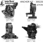 Anchor 300226 Engine Mount Kit - view 2