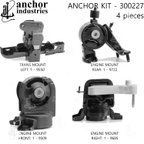 Anchor 300227 Engine Mount Kit - view 4