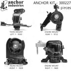 Anchor 300227 Engine Mount Kit - view 1
