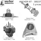 Anchor 300237 Engine Mount Kit - view 1