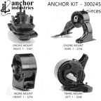 Anchor 300245 Engine Mount Kit - view 3