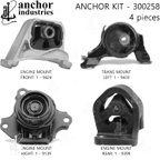 Anchor 300258 Engine Mount Kit - view 1