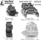 Anchor 300263 Engine Mount Kit - view 2