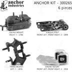 Anchor 300265 Engine Mount Kit - view 4