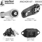 Anchor 300303 Engine Mount Kit - view 4