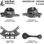 Anchor 300316 Engine Mount Kit - view 1