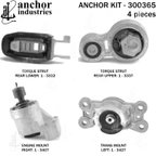 Anchor 300365 Engine Mount Kit - view 1