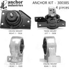 Anchor 300385 Engine Mount Kit - view 1