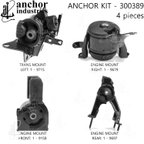 Anchor 300389 Engine Mount Kit - view 1